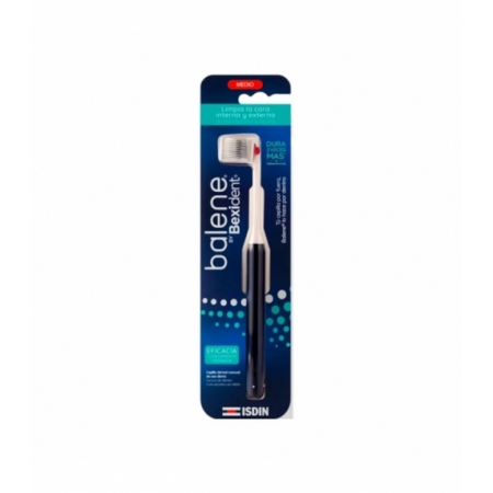 BALENE BY BEXIDENT CEPILLO DENTAL ADULTO DUREZA MEDIA COLOR AZUL