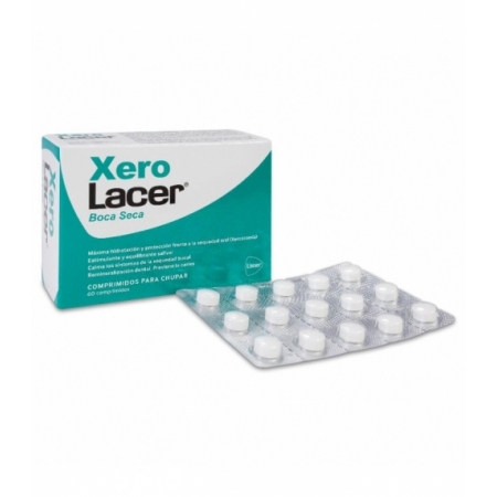 XEROLACER BOCA SECA 60 COMPRIMIDOS PARA CHUPAR SABOR CITRICO FRESCO