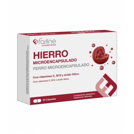 FARLINE HIERRO MICROENCAPSULADO 30 CAPSULAS