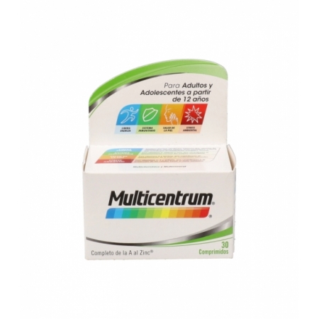 MULTICENTRUM ADULTOS 30 COMPRIMIDOS
