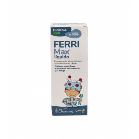 FERRIMAX LIQUIDO 1 FRASCO 110 ML  + 2 SOBRES 9 G