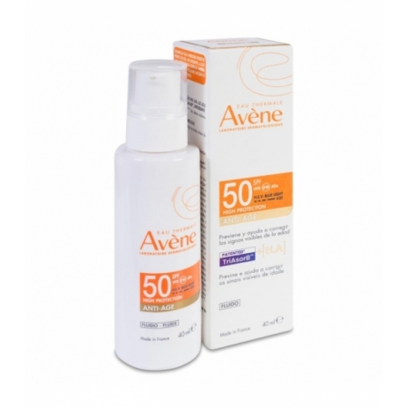 AVENE FLUIDO ANTIEDAD SPF50+ 40 ML