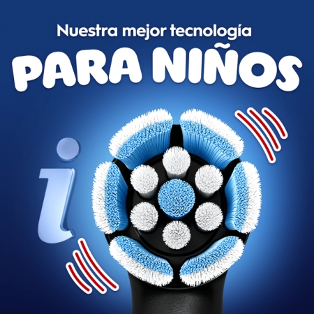 ORAL-B IO2 KIDS SPIDERMAN CEPILLO DENTAL ELECTRICO 1 UNIDAD