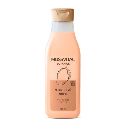 MUSSVITAL ESSENTIALS BOTANICS GEL MANGO 750 ML