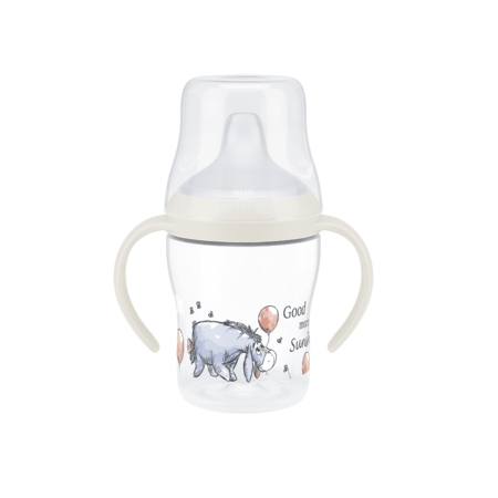 NUK BIBERON TAZA ENTRENA PP SILICONA PERFECT MATCH 150 ML WINNIE SURTIDO +6 MESES