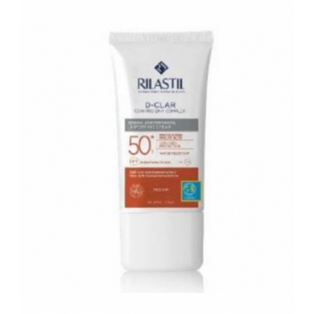 RILASTIL D-CLAR SPF50+ CREMA UNIFICANTE LIGHT 40 ML