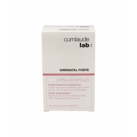 CUMLAUDE LAB: GINENATAL FORTE 30 CAPSULAS