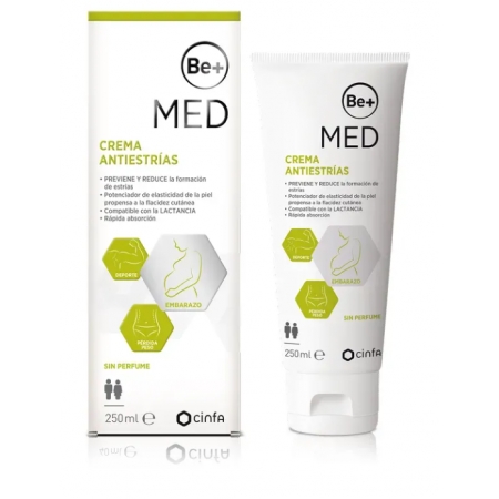 BE+ MED CREMA ANTIESTRIAS 250 ML