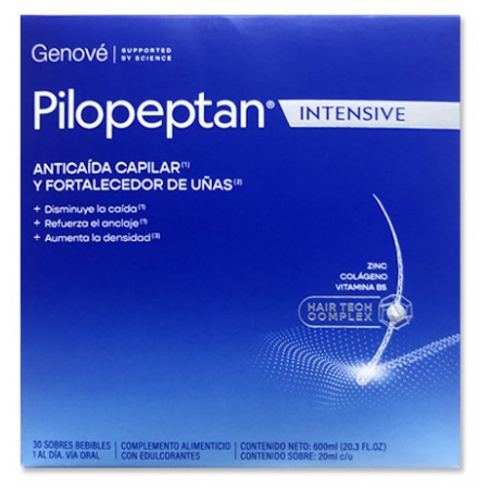 PILOPEPTAN INTENSIVE 30 SOBRES BEBIBLES + GEL REPARADOR DE UÑAS