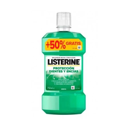LISTERINE PROTECCION DIENTES Y ENCIAS 750 ML ENVASE AHORRO