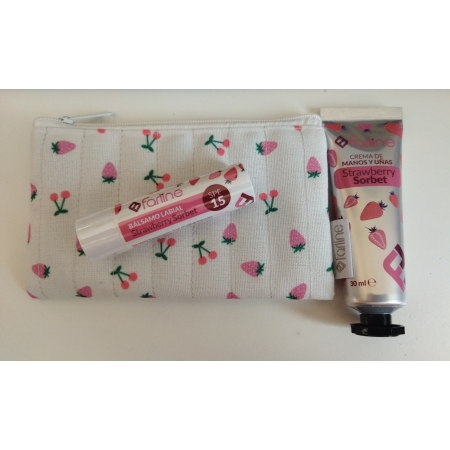 FARLINE NECESER STRAWBERRY - CHERRY CREMA MANOS + LABIOS