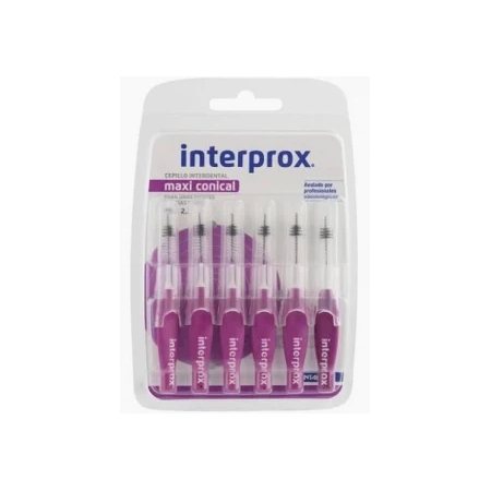 INTERPROX MAXI CONICAL 6 CEPILLOS INTERDENTALES (2.3MM)