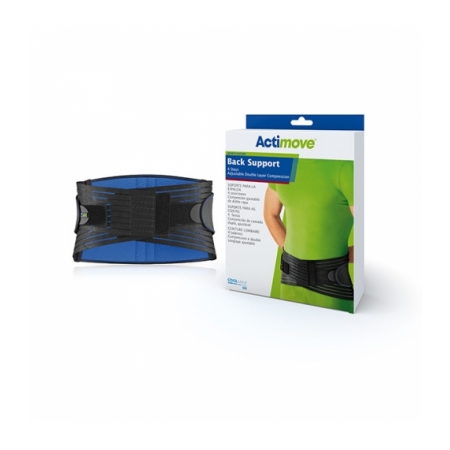 ACTIMOVE SPORT EDITION FAJA SACROLUMBAR CON FERULAS SEMIRRIGIDAS TALLA 2XL