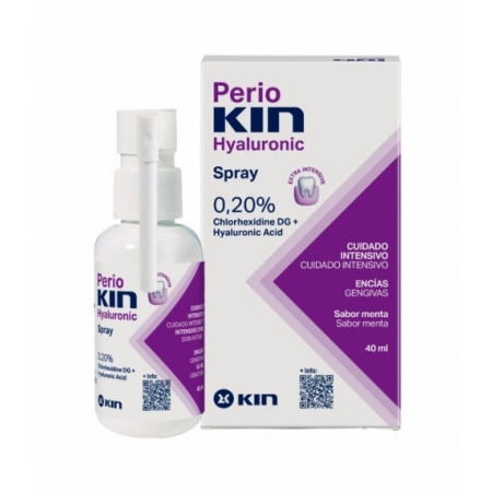 PERIOKIN HYALURONIC SPRAY 1 FRASCO 40 ML CON DOSIFICADOR SABOR MENTA