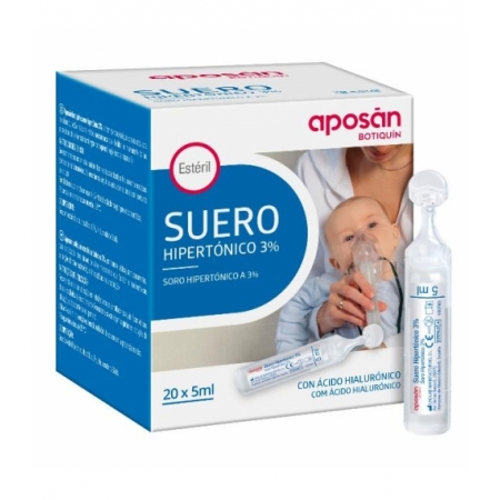 APOSAN SUERO HIPERTONICO 3% 20 MONODOSIS