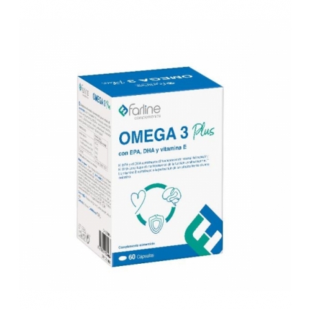 FARLINE OMEGA-3 PLUS 60 CAPSULAS (CON CERTIFICADO OMEGATEX)