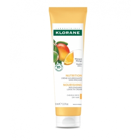 KLORANE CREMA NUTRITIVA SIN ACLARADO AL MANGO 100 ML