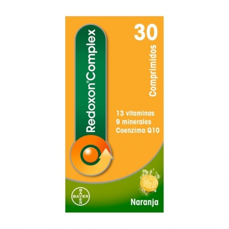 REDOXON COMPLEX 30 COMPRIMIDOS EFERVESCENTES SABOR NARANJA