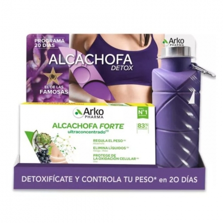 ARKOFLUIDO ALCACHOFA FORTE 20 AMPOLLAS 15 ML PACK CON BOTELLA