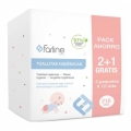 FARLINE BEBE TRIPACK TOALLITAS 99% AGUA (3 X 64 - 192 UNID)