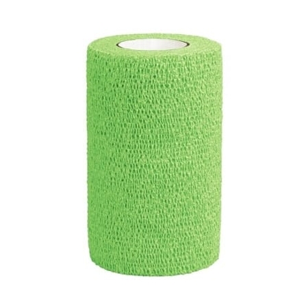 VENDA COHESIVA CABALLOS VERDE 10 CM X 4,5 M
