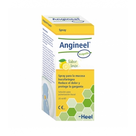 ANGINEEL PROPOLIS SOLUCION PARA PULVERIZACION BUCAL 1 SPRAY 20 ML SABOR LIMON