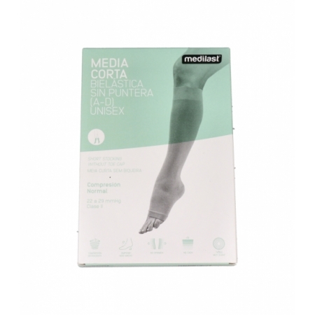 MEDILAST MEDIA CORTA (A-D) COMP NORMAL SIN PUNTERA T-GRAND