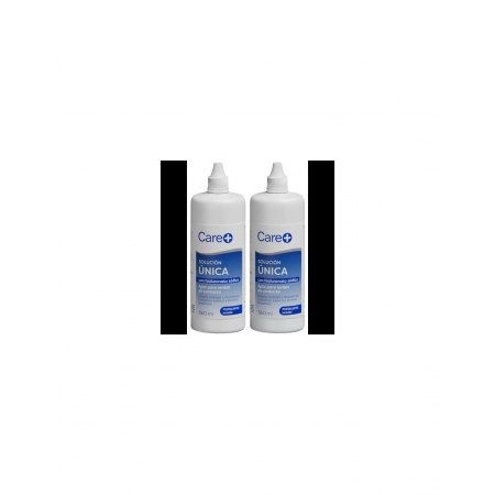 CARE+ SOLUCION UNICA CON HIALURONATO SODICO 2 X 360 ML