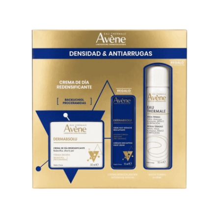 AVENE PACK DERMABSOLU CREMA DIA 50 ML + CREMA NOCHE + AGUA TERMAL