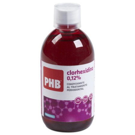 Colutorio PHB clorhexidina 0,12% 500 ml