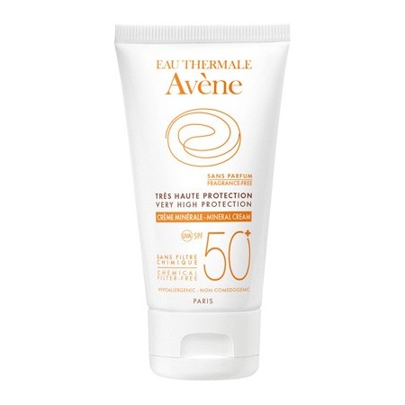 AVENE CREMA PANTALLA FISICA SPF50+ 50 ML