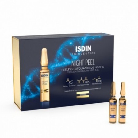 ISDINCEUTICS NIGHT PEEL 30 AMPOLLAS 2 ML