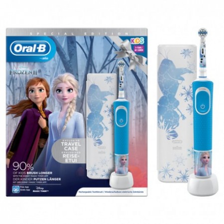 ORAL-B CEPILLO ELECTRICO PRO-KIDS +3 AÑOS FROZEN II CON ESTUCHE DE VIAJE