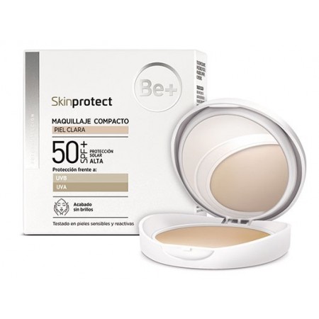 BE+ SKINPROTECT MAQUILLAJE COMPACTO PIEL CLARA SPF50+ 10 G
