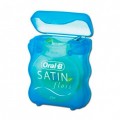 SATIN FLOSS SEDA DENTAL CON CERA 25 M -BAJA-