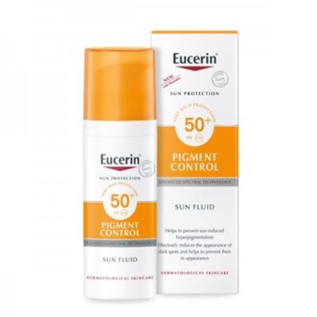 EUCERIN SUN PIGMENT CONTROL SPF50+ FLUIDO SIN COLOR 50 ML