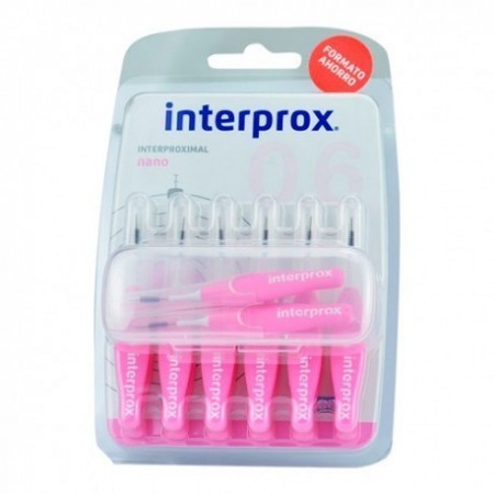 INTERPROX NANO 14 CEPILLOS INTERDENTALES (0.7 MM)