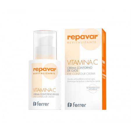 REPAVAR REVITALIZANTE VITAMINA C CONTORNO DE OJOS 15 ML AIRLESS