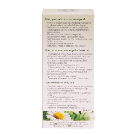 INTEA CAMOMILA LOCION CUBREVELLO SPRAY CORPORAL 50 ML -BAJA-