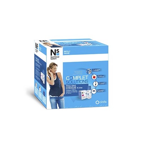 NS COMPLET SOLUTIONS: DRENANTE 250 ML + SACIAPLEN 28 SOBRES