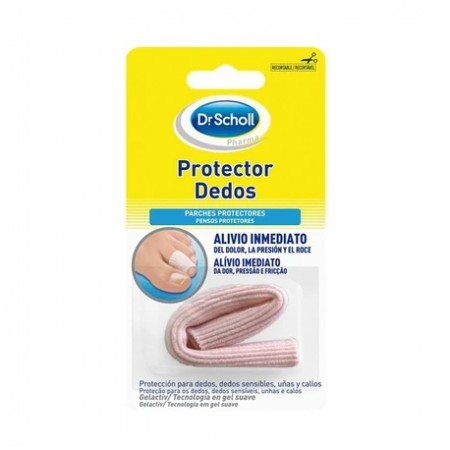 SCHOLL PARCHE PROTECTOR DEDOS TUBO RECORTABLE
