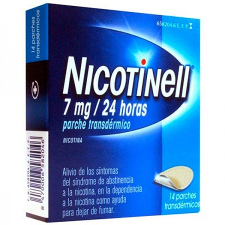 NICOTINELL 7 MG/24 H 14 PARCHES TRANSDERMICOS 17,5 MG