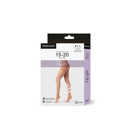 FARMALASTIC PANTY COMPRESION LIGERA TALLA M COLOR NEGRO