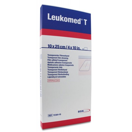 LEUKOMED T 5 APOSITOS ESTERILES SEGUNDA PIEL 10 X 25 CM
