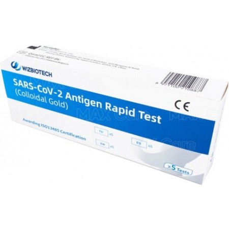 TEST NASAL ANTIGENOS SARS-COV-2 WIZBIOTECH 1 UNIDAD