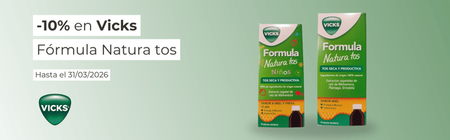 Descuento 10% en Vicks Natura Tos