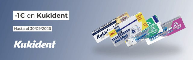 Descuento 1€ en Kukident.