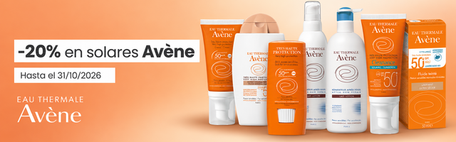 -20% en solares Avène